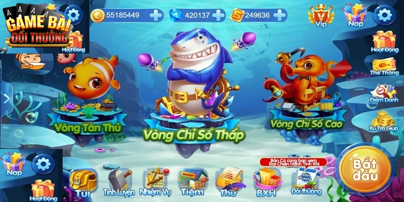 Bắn cá đổi thưởng Vin88