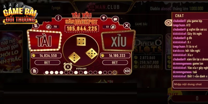 Tài xỉu online có tỷ lệ trả thưởng hấp dẫn